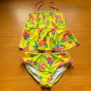 Nautica Girls Bathing Suit Like New, Size L (12/14 )